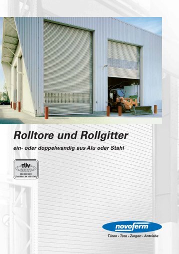 Novoferm Rolltore und Rollgitter - RotiTech AG