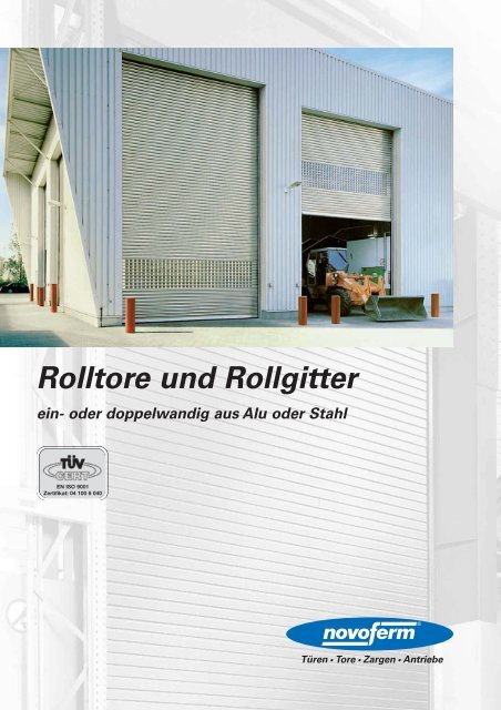 Novoferm Rolltore und Rollgitter - RotiTech AG