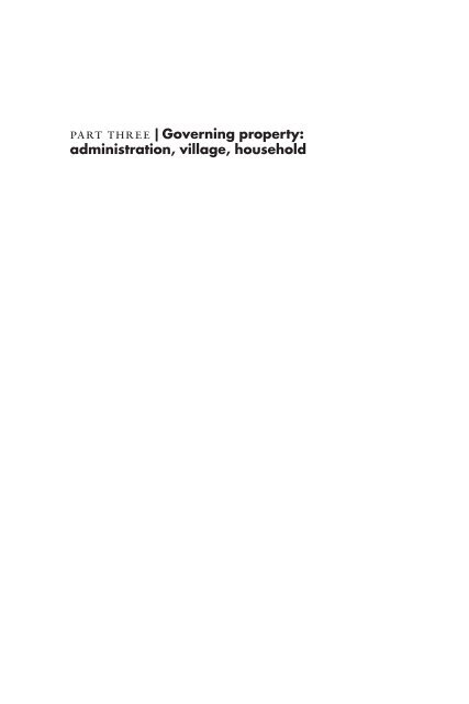 Governing property, making the modern state - PSI424