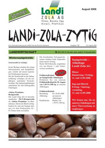 260. - LANDI Zola AG