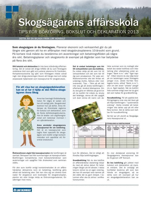 Skogsägarens affärsskola