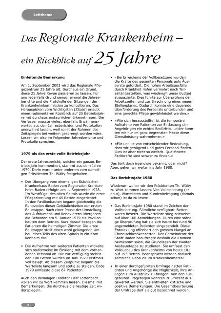 Zeitspiegel_2/03_Version 6 - Regionales Pflegezentrum Baden