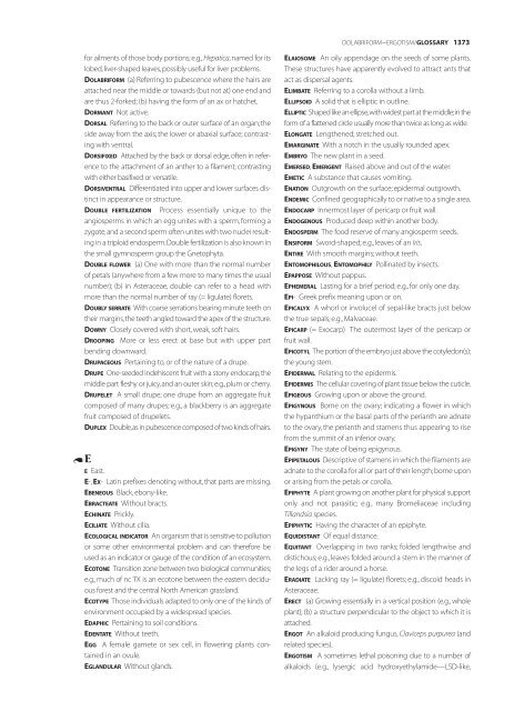 Appendices & Glossary - Botanical Research Institute of Texas