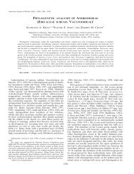 View - American Journal of Botany