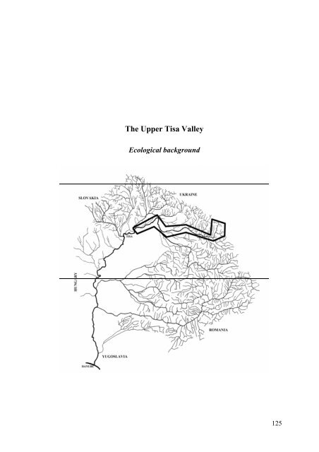 The Upper Tisa Valley. Preparatory proposal for Ramsay