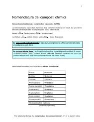 nomenclatura dei composti chimici.pdf - I.T.C. Zanon