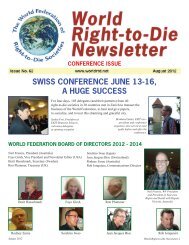 WFRtDS Newsletter 62 can be downloaded here. - The World ...