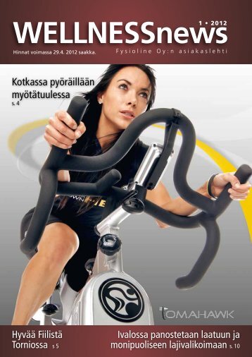 WellnessNews 1/2012 - Fysioline