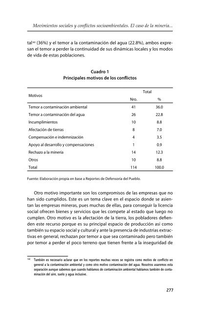 Cambio climático, movimientos sociales y políticas públicas