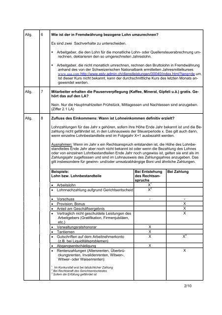Allg. 6 Wie ist der in Fr