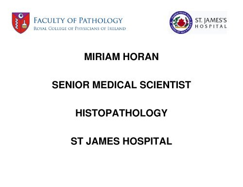 St James' Hospital - Ms Miriam Horan (pdf, 817KB) - RCPI