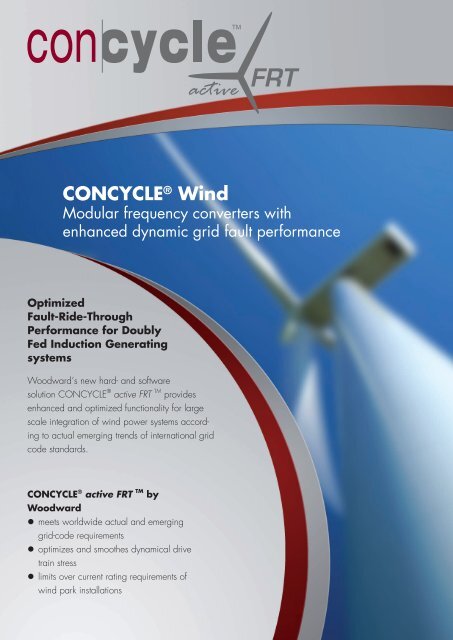 CONCYCLE® Wind - Woodward