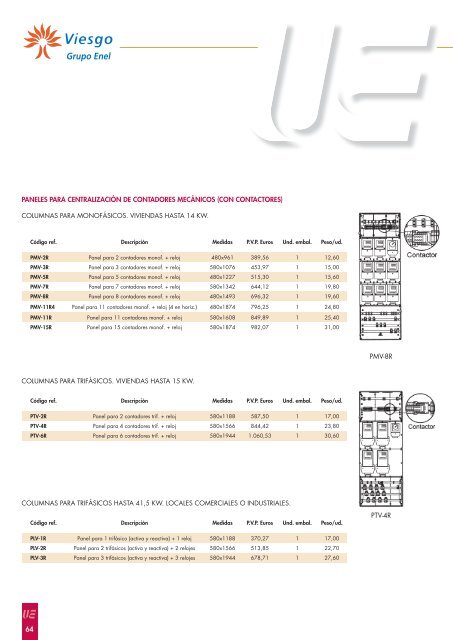 tarifas generales - envolventes poliester,fabricantes material ...