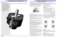 Operating Instructions for Rotary Dampers FRT/FRN and FDT/FDN ...