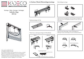 Faltrollo Clipp FRT 03 - Kadeco