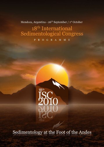 Programme - ISC 2010 - 18th International Sedimentological ...
