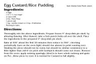 Egg Custard/Rice Pudding - Phillipmjones.net