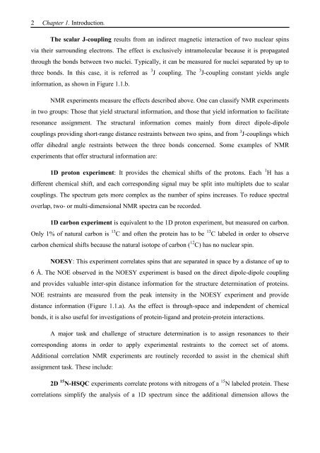 Thesis Title: Subtitle - NMR Spectroscopy Research Group