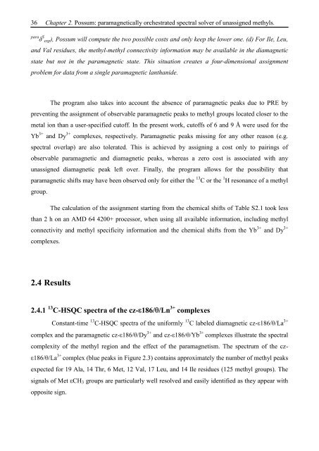 Thesis Title: Subtitle - NMR Spectroscopy Research Group