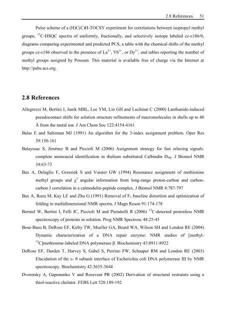 Thesis Title: Subtitle - NMR Spectroscopy Research Group