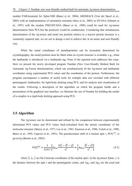 Thesis Title: Subtitle - NMR Spectroscopy Research Group