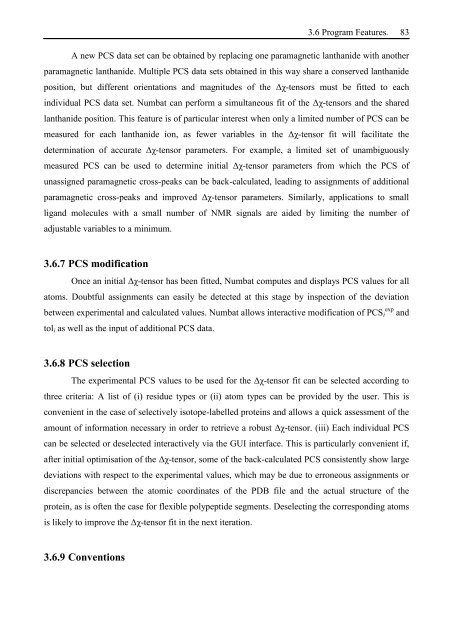 Thesis Title: Subtitle - NMR Spectroscopy Research Group