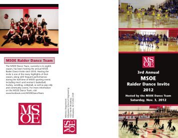 MSOE Raider Dance Team