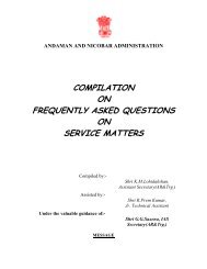 compilation on frequently asked questions on service matters