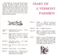 Diary of a Vermont Farmboy, 1874