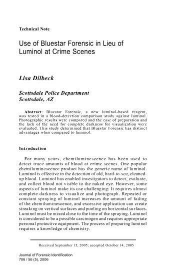 JFI Vol 56 #5 post blueline.indd - BLUESTAR Forensic