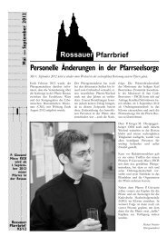 Pfarrbrief 92/12 - Pfarre Rossau