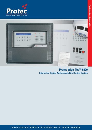 6300 Control Panel - Protec Fire Detection