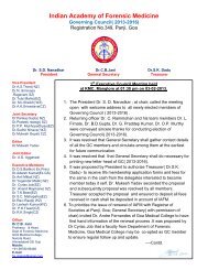 Indian Academy of Forensic Medicine - Official website of IAFM