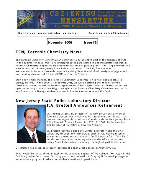 Tcnj chemistry cheap