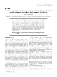 Application of osteology to forensic medicine - Wiley Online Library