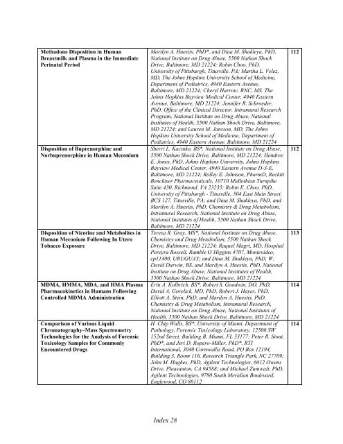 FORENSIC TOXICOLOGY - Bio Medical Forensics