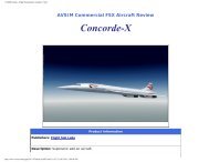 Concorde-X - Avsim