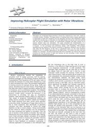 Improving Helicopter Flight Simulation with Rotor ... - IMProVe2011