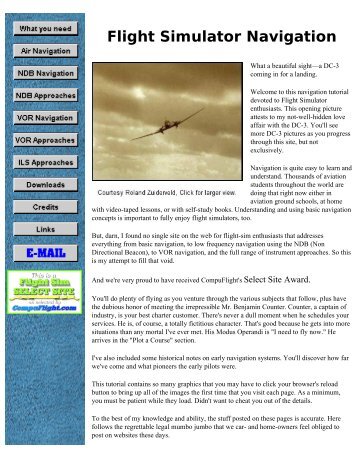 Flight Simulator Navigation - Anaspides.net