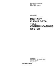 military flight data tele - communications system - Army Publishing ...