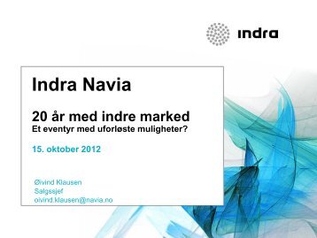 Øivind Klausen, Indra Navia