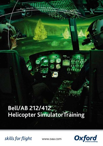 Bell/AB 212/412 Helicopter SimulatorTraining - Oxford Aviation ...