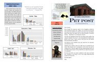 Pet Post Issue 59 - Salina Animal Shelter