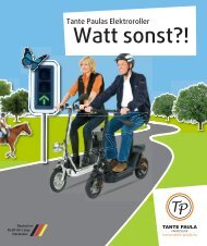 Watt sonst?! - Tante Paula Elektroroller