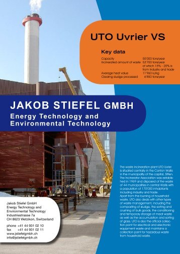 Water cooled feed-motion-grate - Jakob Stiefel Gmbh Energie- und ...