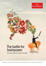 The battle for brainpower