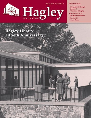 Hagley Library Fiftieth Anniversary - Hagley Museum and Library