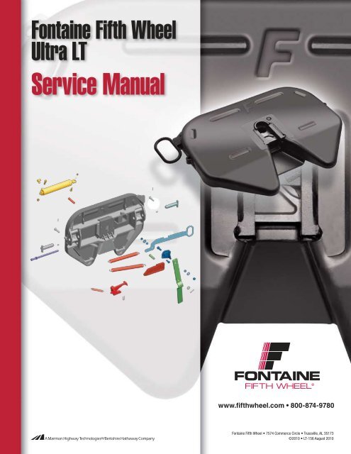 Service Manual - Fontaine International