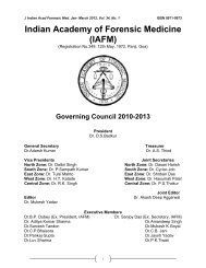 Indian Academy of Forensic Medicine (IAFM) - Official website of IAFM