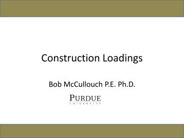 Construction Loadings